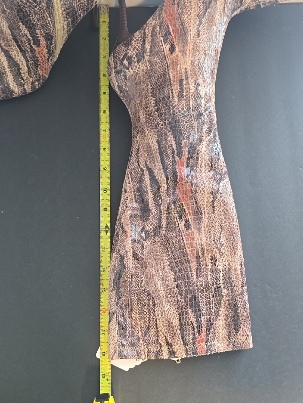 Vintage Luichiny Snakeskin Knee-High Boots - Picture 13 of 16